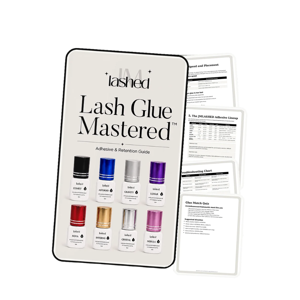 Lash Glue Mastered™ Ebook | Adhesive & Retention Guide