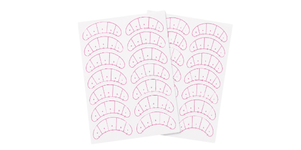 Lash Mapping Stickers 5 Sheets