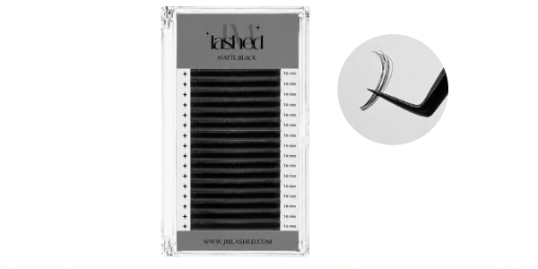 Matte Cashmere Volume Lash Tray 16 Rows