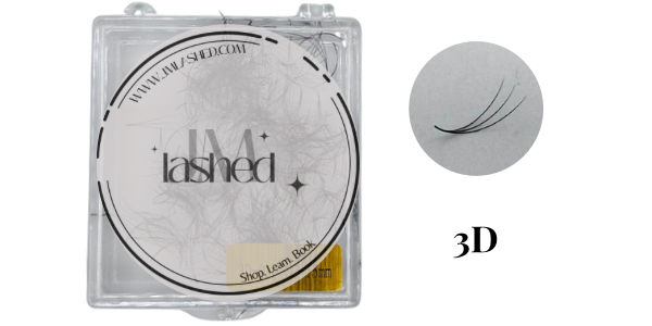 3D Promade Loose Fans Pointy Stem (500 Fans)