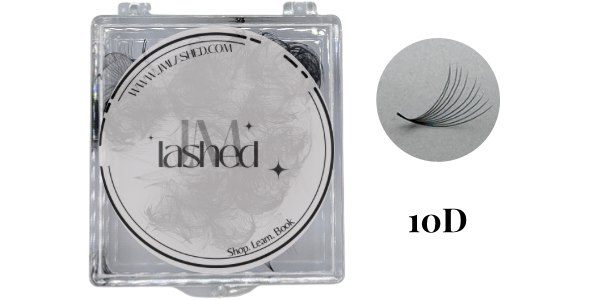 10D Promade Loose Fans Pointy Stem (500 Fans)