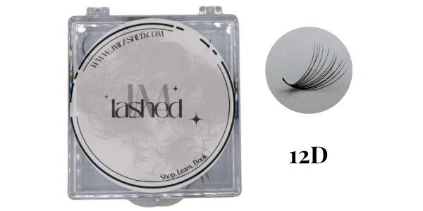 12D Promade Loose Fans Pointy Stem (500 Fans)