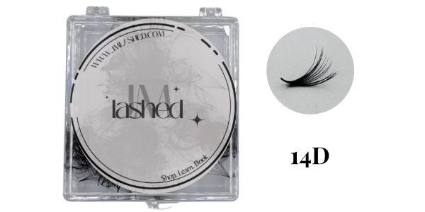 14D Promade Loose Fans Pointy Stem (500 Fans)