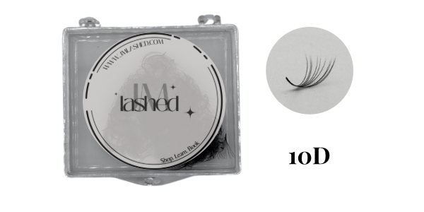 10D Promade Loose Fans Pointy Stem (500 Fans)