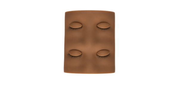 4-Eye Silicone Lash Practice Mannequin