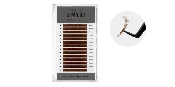 Warm Brown Cashmere Volume Lash Tray