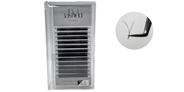 YY Lash Tray - Double Tip   Mixed Length